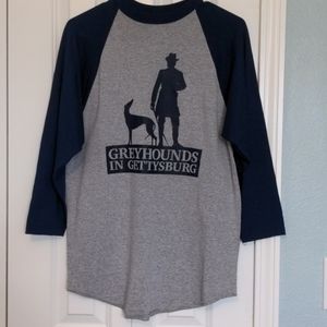 NWOT  Greyhound Baseball Shirt